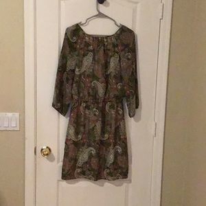 Banana Republic Paisley dress.